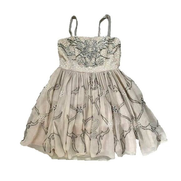 Needle and Thread Dress Hand Embellished Size 4 - Picture 6 of 11